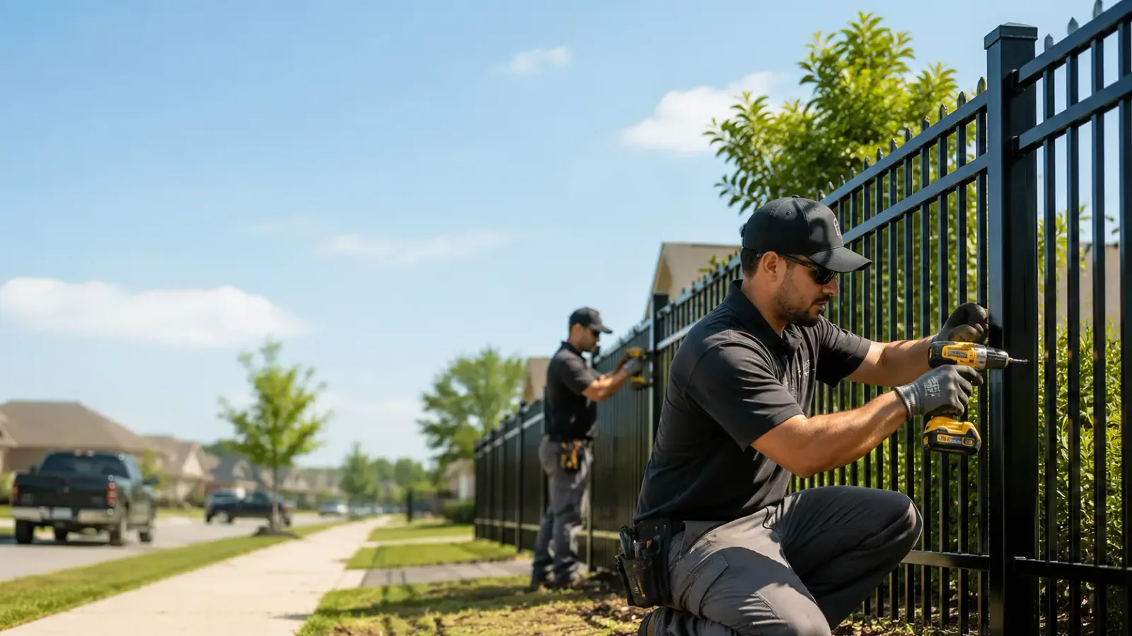 Metal Fence Installation in Bridgeport, IL